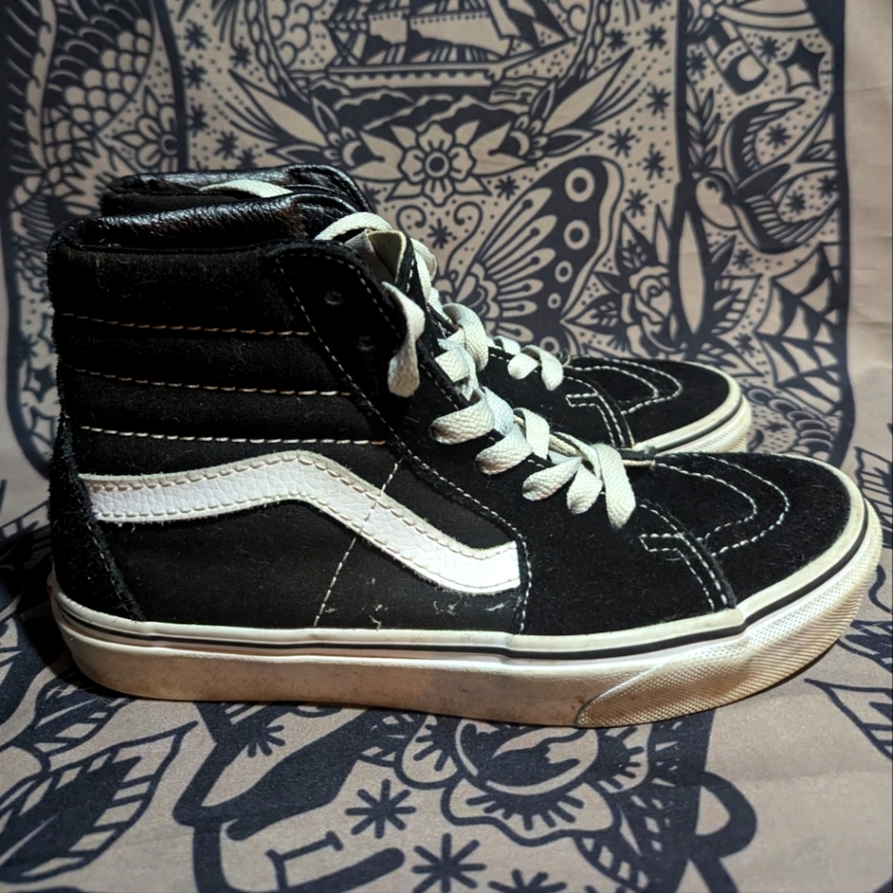 Vans Hi tops M5 W6.5 UK4 Youth5.5